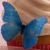 Cupcake toppers de mariposas comestibles